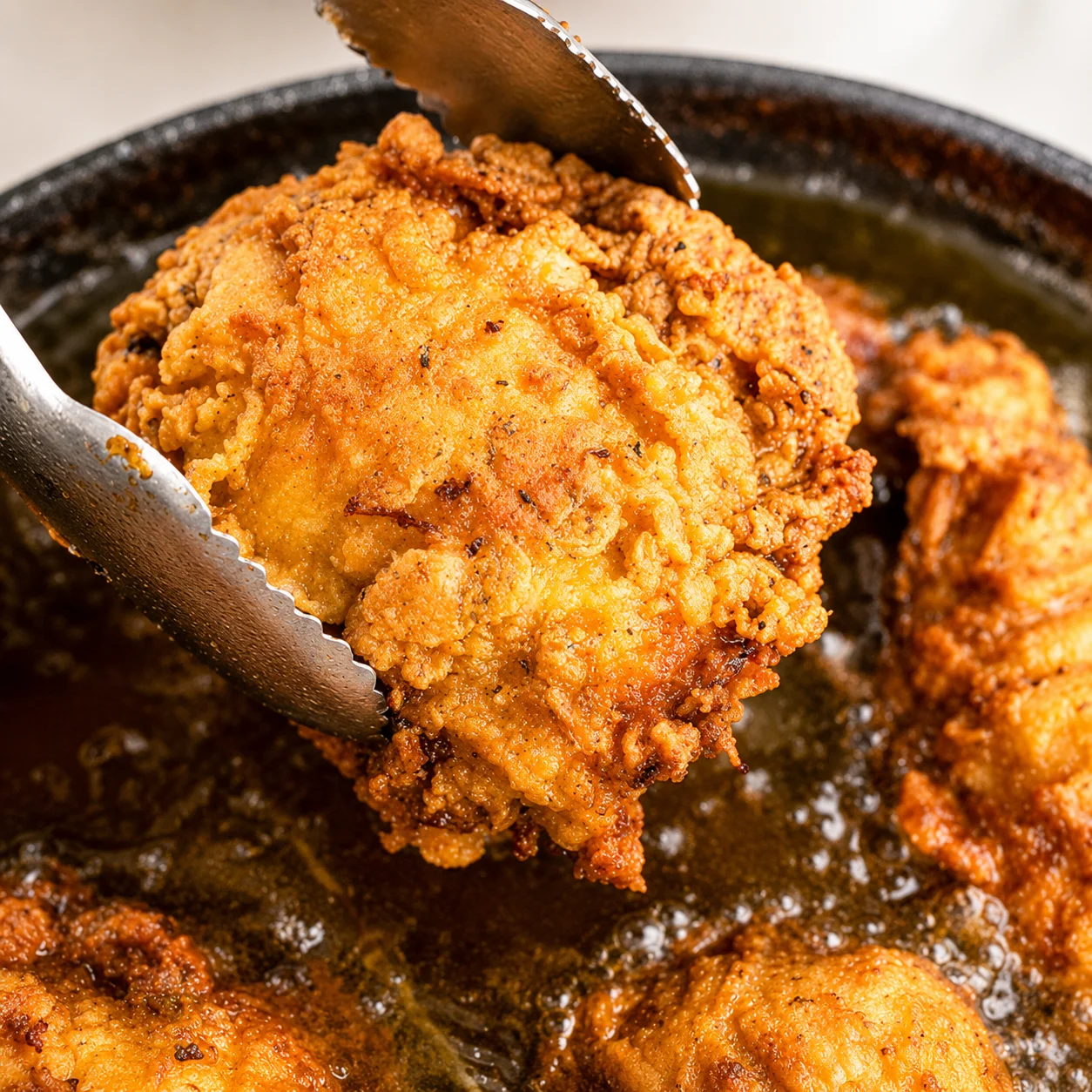 Family Pack of fried chicken at The Grumpy Chicken in downtown Winnipeg, MB
